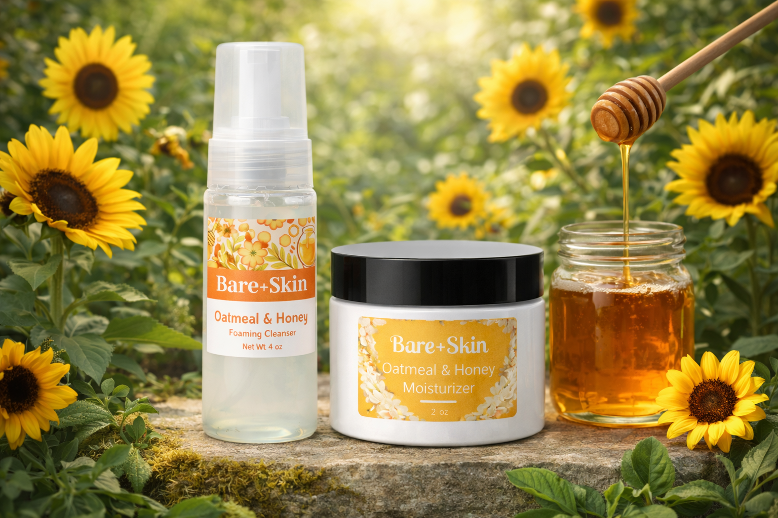 Bare+Skin Oatmeal & Honey Line