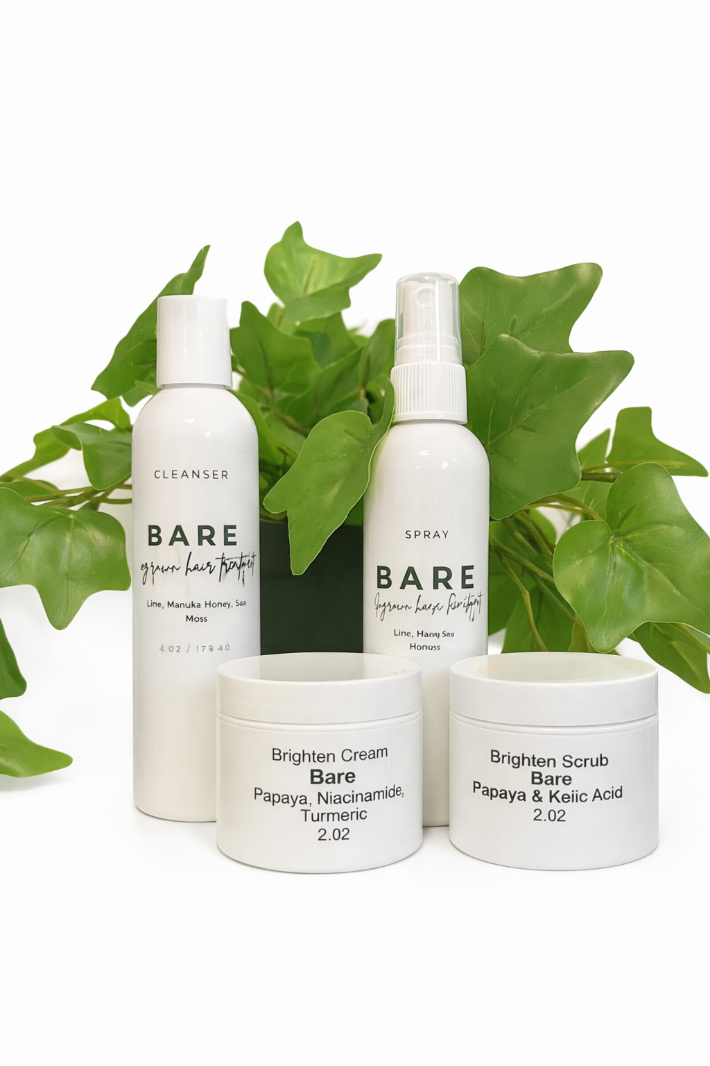 The Bare+Skin Ingrown & Brighten Treatment Package