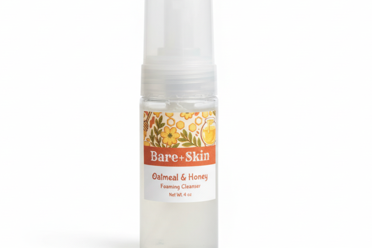 Bare+Skin Oatmeal & Honey Cleanser